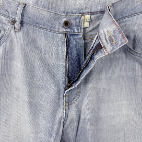 RALEIGH WORKSHOP Jones Lookout Light Wash Tapered Jeans Minimalist Men's 33 NWOT - Picture 4 of 16